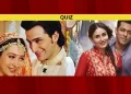 Saif Ali Khan Kareena Kapoor Love Songs Quiz