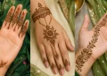 Easy Simple Hariyali Teej Mehendi Designs