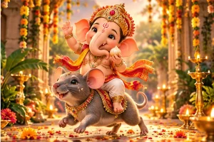 5_cute_ganesha_riding_mouse