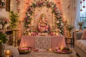 Ganesh Chaturthi AI Prompts for Home Decor - 01