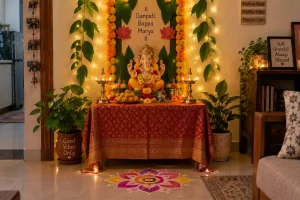 Ganesh Chaturthi AI Prompts for Home Decor - 10