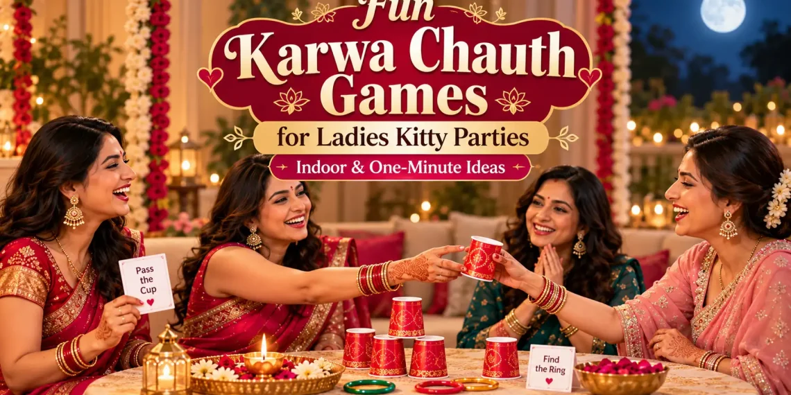 Karwa Chauth Kitty Party Games for Ladies