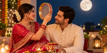 First Karwa Chauth Wishes Messages Quotes for Couples